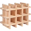 Casier porte bouteilles en bois