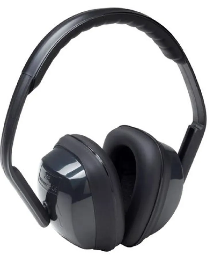 Casque antibruit 30dB avec coussinets extra-souples noir