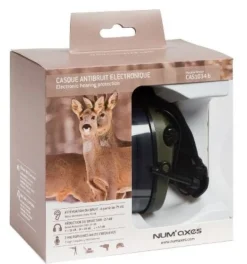 Casque antibruit électronique CAS1034 kaki NUM'AXES