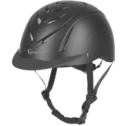 Casque d'équitation Nerron noir T.55-59 cm