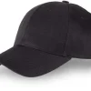 Casquette américaine START 100% coton noire TU