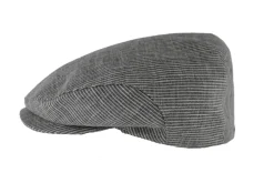 Casquette plate Bradnew D5364 rayée grise