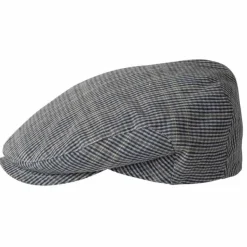 Casquette plate Bradnew D4490 striée marine