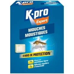 Cassette parfum citron contre les mouches et moustiques (x1)