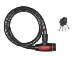 Câble articulé acier à clé 1m x Ø18mm 4 clés MASTER LOCK