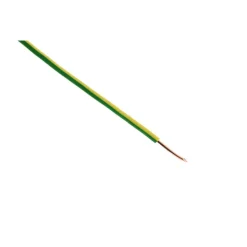 Câble d'alimentation électrique H07V-U 2,5mm² vert-jaune 25m