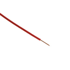 Câble d'alimentation électrique H07V-U 2,5mm² rouge 25m