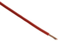 Câble H07V-R 6mm² rigide rouge - Vendu au ml