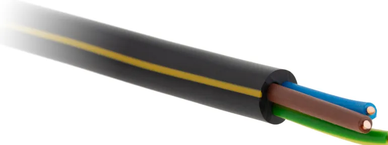Câble électrique rigide 3G2,5 mm² - Vendu au ml