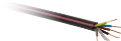 Câble électrique rigide 5G1,5 mm² - Vendu au ml