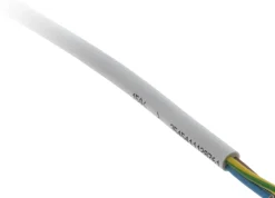 Câble électrique souple 3G1 mm² blanc - Vendu au ml