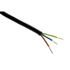 Câble électrique U1000R2V 3G2,5 noir 100m