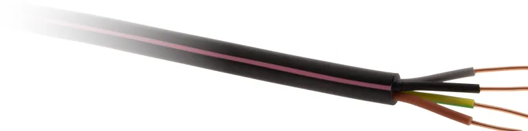 Câble rigide 4G1,5 mm² - Vendu au ml