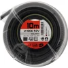 Câble rigide U1000R2V 3G2,5mm² noir 10m
