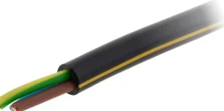 Câble rigide U1000R2V 3G2,5mm² noir 10m