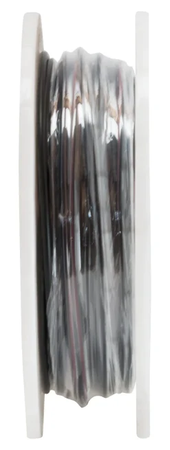 Câble rigide U1000R2V 2x1,5mm² noir - Vendu au ml