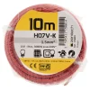 Câble souple H07V-K 1,5mm² rouge 10m