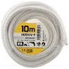 Câble souple H05VV-F 3G 1,5mm² blanc 10m