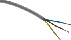 Câble souple H05VV-F 3G 2,5mm² gris - Vendu au ml