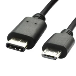 Câble USB FPE type C mâle / micro USB mâle - 1m