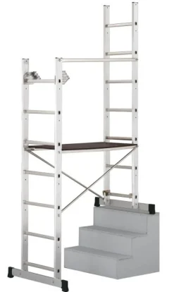 Échafaudage multi-usages - fonction escaliers 2,95 m
