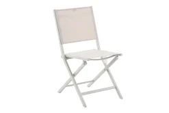Chaise pliante Censo 57x47x88 cm beige