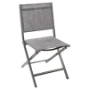 Chaise pliante Censo 57x47x88cm gris mat/anthracite