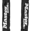 Chaîne en acier de 90cm x Ø 6mm + cadenas 40mm