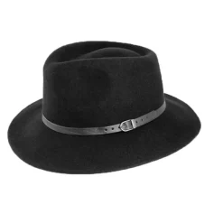 Chapeau de feutre Ares noir