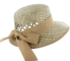 Chapeau de paille naturel TU