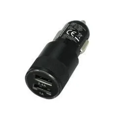 Chargeur allume cigare 2 USB 12/24V