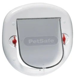 Chatière Staywell grand chat/petit chien Blanc 4 positions