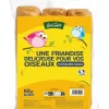 Échaudés nature pour Oiseaux - 3x60 g
