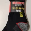 Chaussettes courtes Security 39/42 noire (x3)