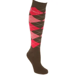 Chaussettes d'équitation Brescia marron Terra
