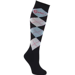 Chaussettes d'équitation Brescia bleu nuit