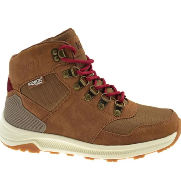Chaussures trekking haut avec membrane Oxiana cognac MORAN'S