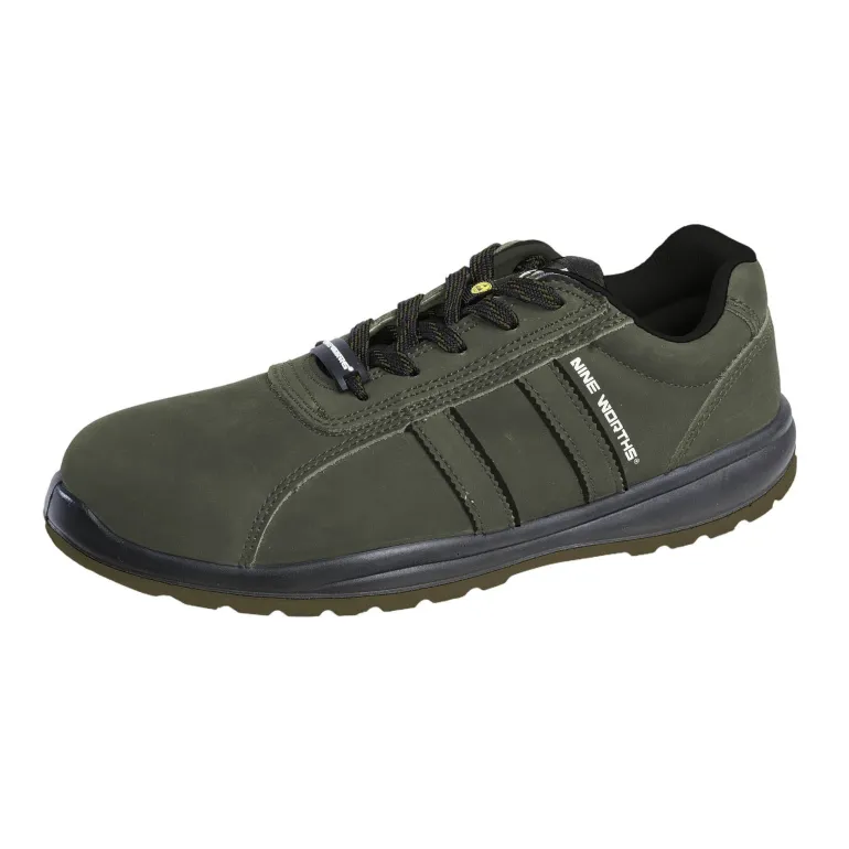 Chaussures basses de sécurité Arado kaki/noir