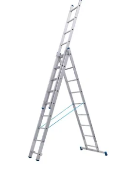 Échelle transformable aluminium 3 plans Brico