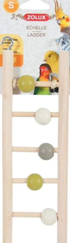 Échelle pour oiseau en bois 5 barreaux ZOLUX