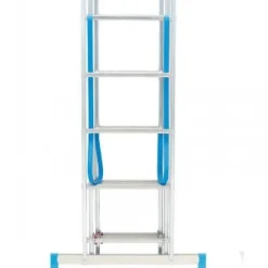 Échelle transformable aluminium 2x8 2,27/3,67m Brico