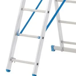 Échelle transformable aluminium 2x8 2,27/3,67m Brico