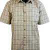 Chemise manches courtes Bakelite Kaki