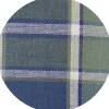Chemise manches courtes Barda Bleu/Vert