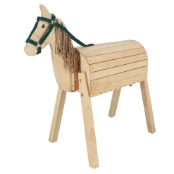 Cheval de jardin en bois