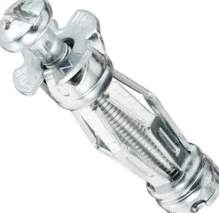 Chevilles métal à expansion Ø4x33 + vis tf m4 (x16)