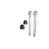 Chevilles M10 x 100 mm sol béton inox A4 anthracite