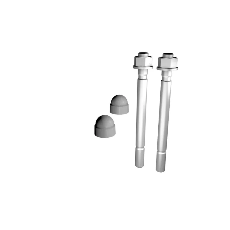 Chevilles M10 x 100 sol béton inox A4 grey