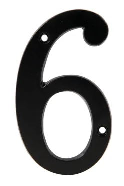 Chiffre en fonte N°6 H.10 cm CHAPUIS