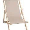 Chilienne toile agrafée Monte carlo taupe 101x56x96 cm